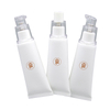 Tubo de PE exprimidor personalizado de 30ML, maquillaje vacío, crema BB, tubo de plástico cosmético, crema facial, bomba prensada, tubo cosmético de plástico suave