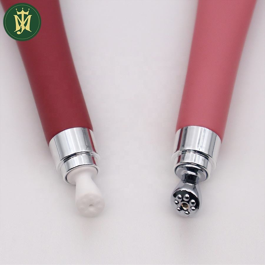 Empaquetado principal de cerámica de la manguera de la cabeza de la aleación del cinc del tubo de la crema del ojo del apretón del cometic de Custom10ml 15ml 20ml