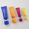 Tubo de crema para ojos vacío de plástico suave de lujo OEM, 30ml-60ml, líquido de base y tubo cosmético de embalaje de protector solar