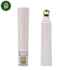 Embalaje de tubo cosmético de plástico vacío para bálsamo labial Eyecream 10ml 15ml 30ml forma redonda con aleación de zinc o tubo aplicador de cerámica