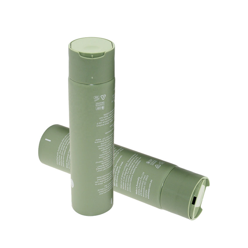 Envases cosméticos Tubos de plástico: tapa superior de disco vacío para champú, acondicionador, loción corporal, productos para el cuidado de la piel