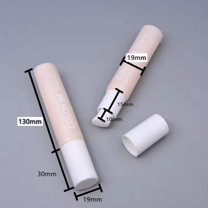 Aplicador de bomba de tubo exprimidor de plástico suave de PE de 8 ~ 15ml para base de maquillaje crema de protección solar loción BB crema uso cosmético