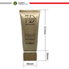 Tubo de forma cuadrada para protector solar, crema de manos, crema facial, tubo cosmético de plástico de forma única, tubo cosmético personalizable de 60ml-150ml