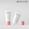Tubo de embalaje cosmético de plástico blando para base, protector solar, crema BB y CC, crema de manos con tapa superior de rosca de 30ml de capacidad
