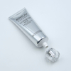 Custom120ML, embalaje de tubo de plástico PE suave vacío impreso, estampado en caliente, manipulación de superficies, envases para embalaje de loción limpiadora Facial