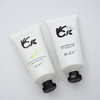 Tubo de plástico blando de aluminio OEM de 100ml para crema de manos, tubo cosmético de embalaje exprimible para protector solar y crema para ojos