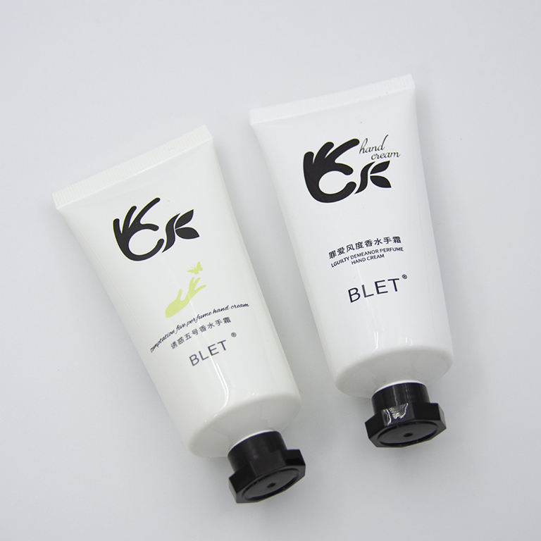 Tubo de plástico blando de aluminio OEM de 100ml para crema de manos, tubo cosmético de embalaje exprimible para protector solar y crema para ojos