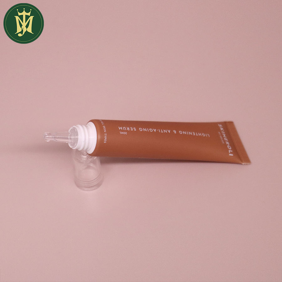 Aplicador puntiagudo Crema para ojos Embalaje de tubo de plástico Producto para ojos Tubo vacío Embalaje de plástico para el cuidado de la piel 10ml 20ml 30ml Tubo redondo