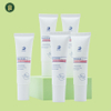 Tubo de boquilla larga de 30g para embalaje, protector solar facial, champú, máscara limpiadora, cosméticos, plástico vacío, suave, tubo de crema cosmética para ojos