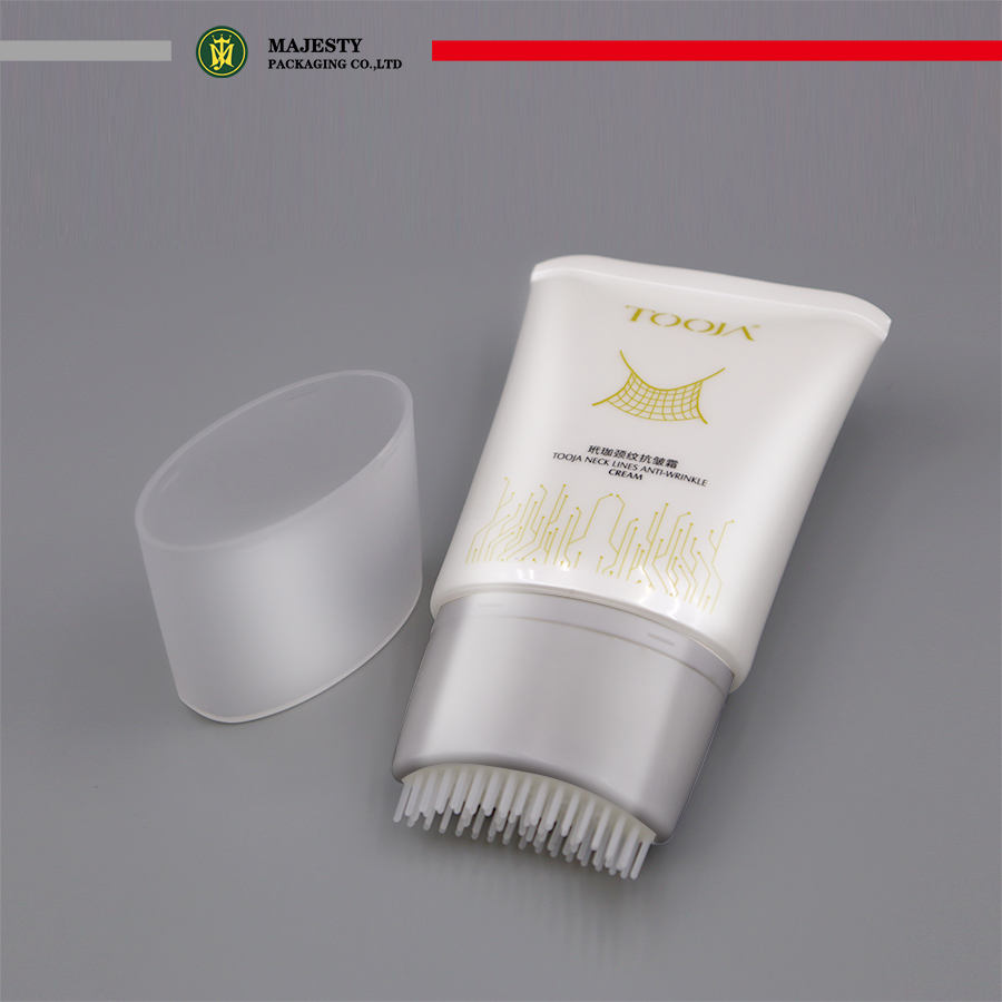 Tubos de plástico personalizados de 100ML-150ML para embalaje para el cuidado del cuero cabelludo, diseño extruido premium