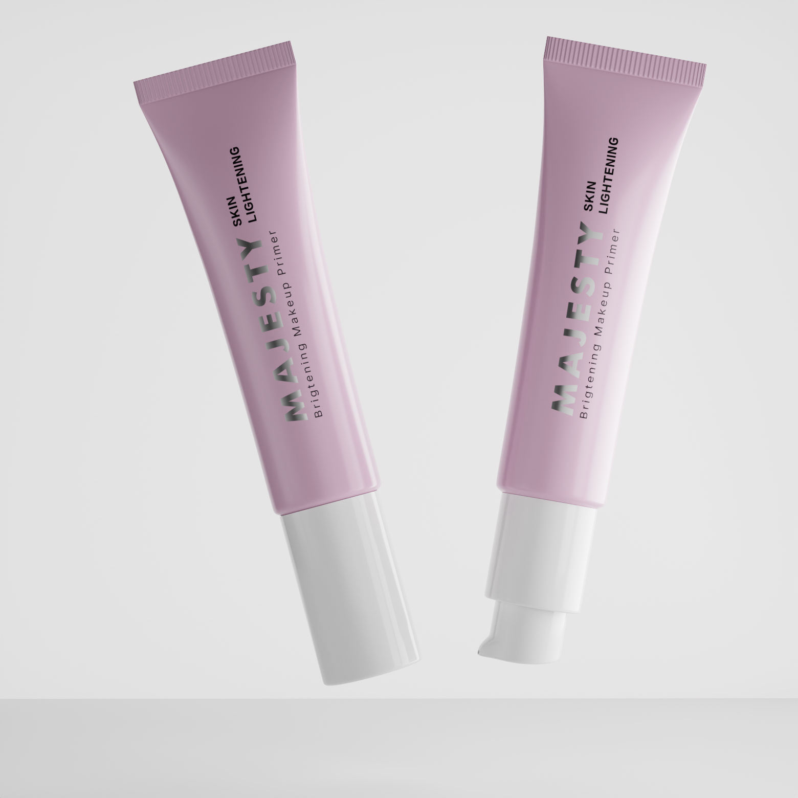 Bomba sin aire BB Cream tubo cosmético personalizado para apretar PE botellas suaves sin aire tubos de loción para crema de ojos contenedores de protección solar
