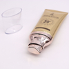 OEM alto brillo 50ml ABL/PBL tubo laminado plano ovalado bomba sin aire serigrafía crema facial BB maquillaje tubo Base embalaje