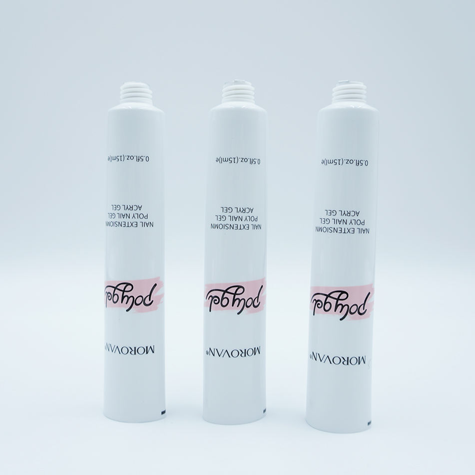 Tubo de Material de aluminio ABL personalizado, 10ml, 15ml, 20ml, crema para ojos vacía, envase de embalaje cosmético para champú protector solar