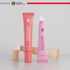 Tubos exprimidores de brillo de labios personalizados de 10 ml y 15 ml Envases de brillo de labios Tubo suave de plástico Tubo de brillo de labios de plástico personalizado