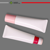 Tubo de plástico vacío para aplicación de esponja, aplicador de esponja dispensadora media, loción corporal, crema facial, embalaje de plástico