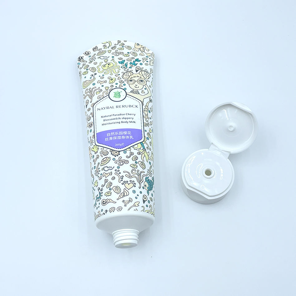 Tubos de plástico vacíos para crema para el cuidado de la piel y protector solar de fábrica OEM, para loción, champú, crema para ojos, embalaje, serigrafía, tubo cosmético