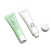Muestras vacías cosméticas de plástico del tubo del apretón del logotipo personalizado para la máscara limpiadora del gel de la crema facial de la base de la protección solar
