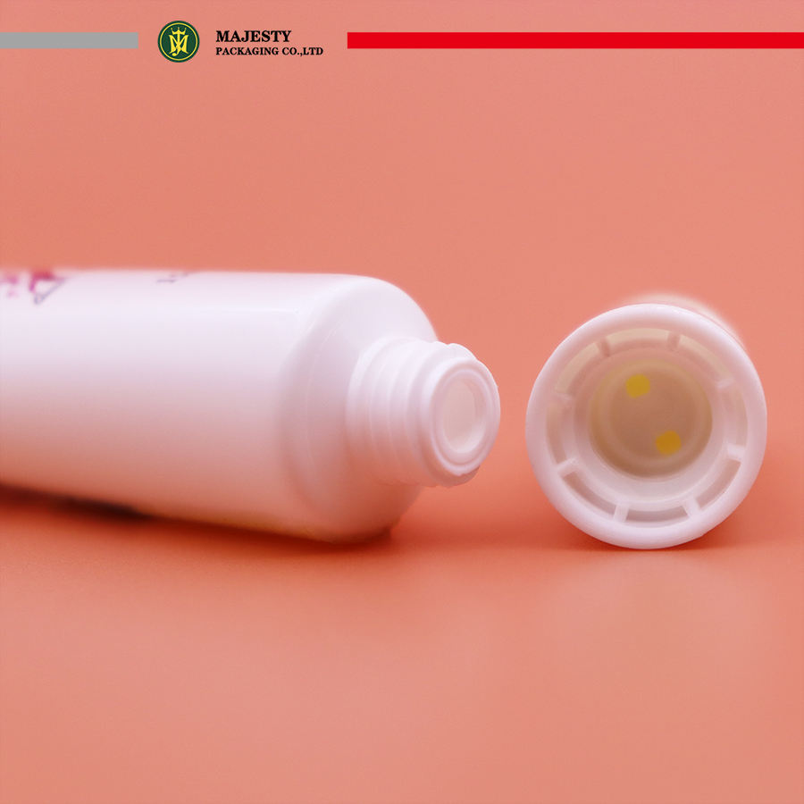 Tubo de brillo de labios vacío de plástico PE, 10ml, cojín de aire flocado, cabezal de esponja de esmalte de labios, tubo de embalaje cosmético, superficie de impresión Offset