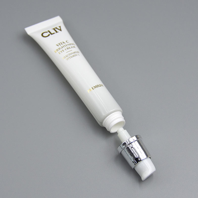 Tubo de embalaje de crema esencial de PE suave personalizado, cabezal de bomba sin aire para protector solar, crema facial y para ojos, base líquida BB CC