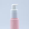 Tubos vacíos de lujo para crema de ojos BB, de plástico, 15ml, 30ml, 50ml, con bomba sin aire, tacto suave, mate, rosa, protección solar, champú, cosméticos