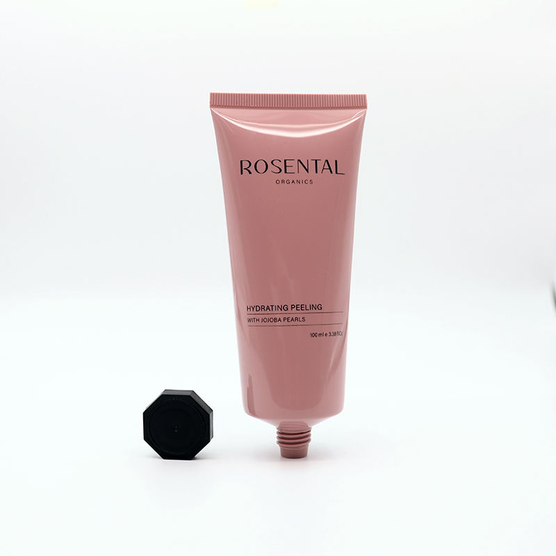 Tubo octogonal plástico del apretón suave del OEM para el empaquetado del tubo de la crema de manos y del suero del ojo del limpiador del cuidado de la piel