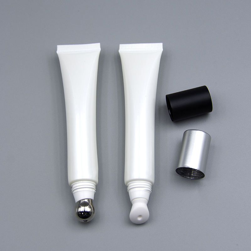 Tubos vacíos personalizados para brillo de labios, tubos redondos para apretar cosméticos de 10ml/20ml para maquillaje, brillo de labios y crema para ojos