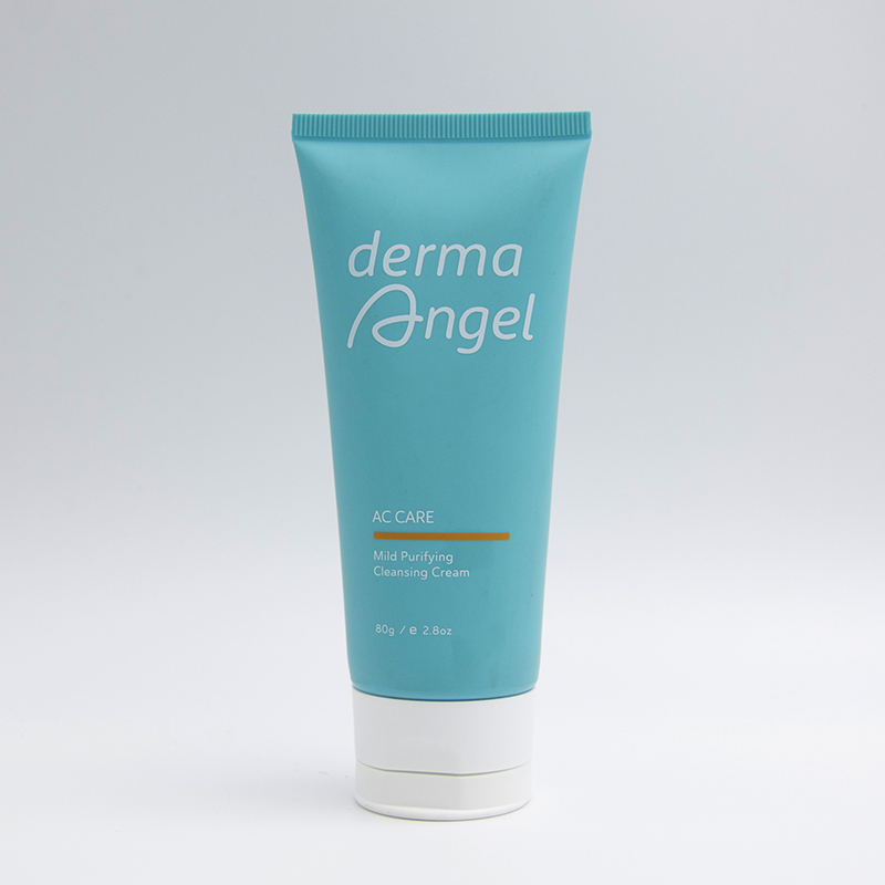 Tubo exprimidor de plástico blando hecho a medida para cosméticos, crema de manos, limpiador facial, protector solar, diseño con tapa abatible