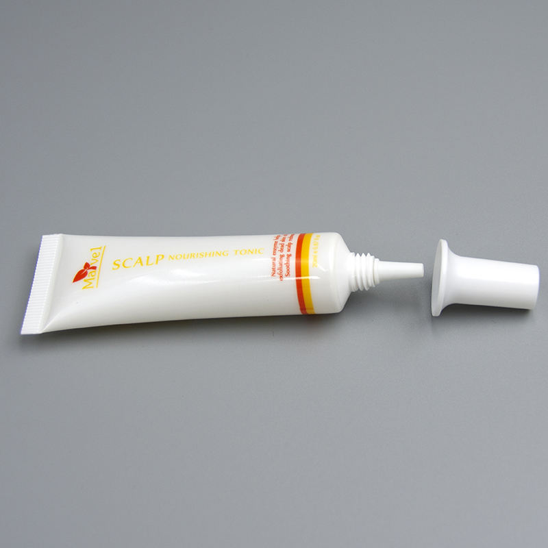 Tubo de boquilla largo vacío personalizado, bala de plástico suave, crema hidratante para ojos, máscara de protección solar, Gel, tubo vacío personalizado
