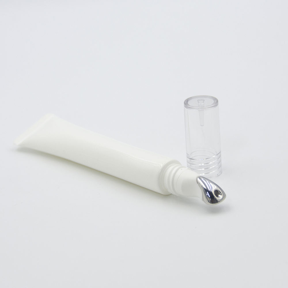 Tubo de embalaje OEM 10ml 15ml 20ml con cabezal aplicador vibratorio para crema de ojos, lápiz labial, protector solar y limpiador