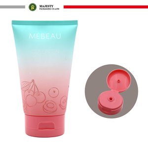 Tubos exprimibles de plástico blando personalizados de 300 ml-400 ml para loción corporal, champú, acondicionador, embalaje para suero y mascarillas para el cuidado de la piel