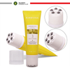 Rodillo de acero inoxidable personalizado, tubo suave para masaje facial, contenedor vacío para el cuerpo de la cara