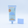 BB Cream Crema de manos Protector solar Tubo de embalaje de plástico cosmético con impresión en offset Cuidado de la piel Squeeze PE Tubo de embalaje