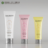 Tubo exprimidor de plástico suave, base BB & CC, crema de protección solar, crema de manos, tapa superior con rosca, forma plana, para embalaje de champú y crema para ojos