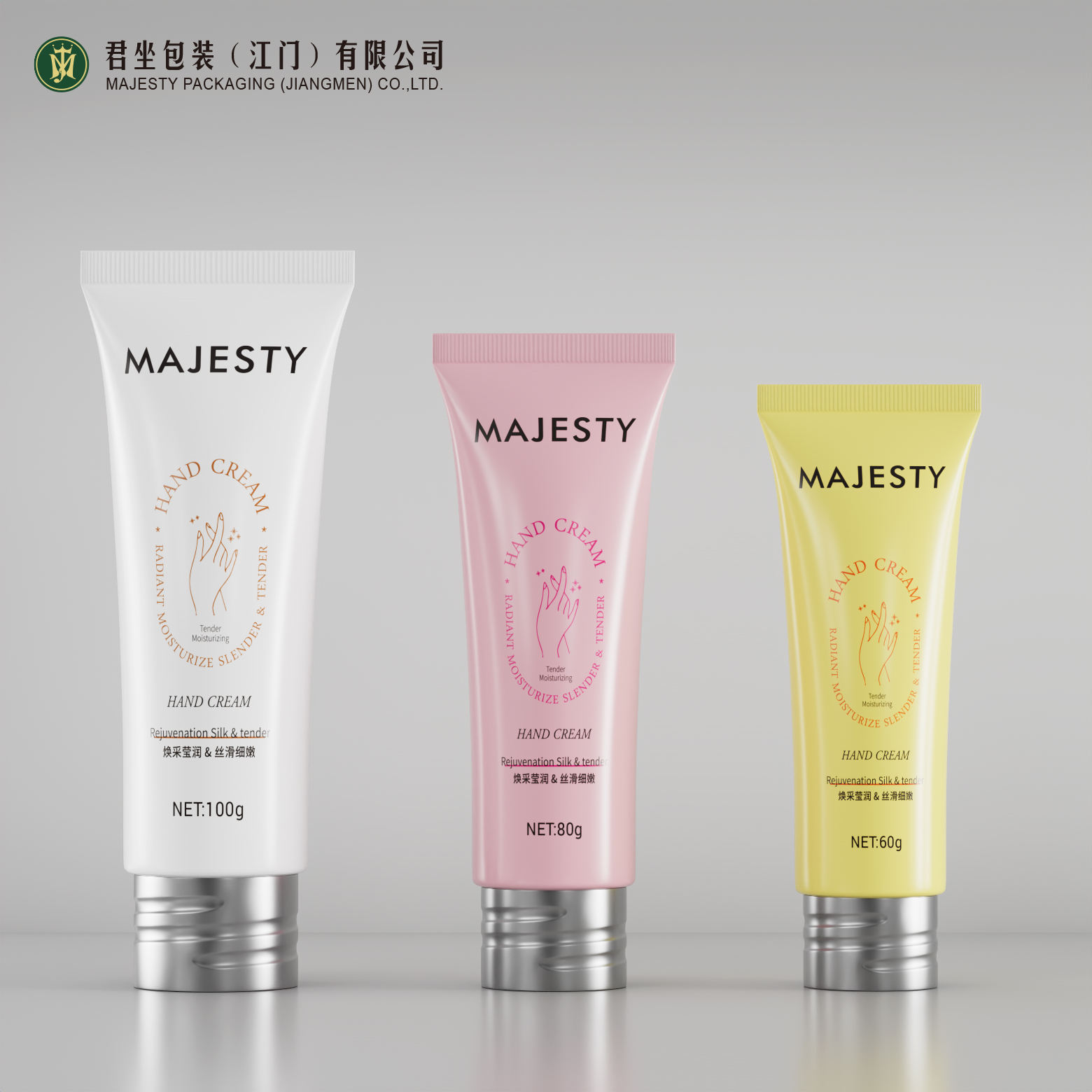 Tubo exprimidor de plástico suave, base BB & CC, crema de protección solar, crema de manos, tapa superior con rosca, forma plana, para embalaje de champú y crema para ojos