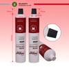Aplicador de boquilla personalizado de 35mm de diámetro, tubo vacío de 50 ~ 130 ml de capacidad, tapón de rosca para tubo de pasta de dientes cosmética brillante
