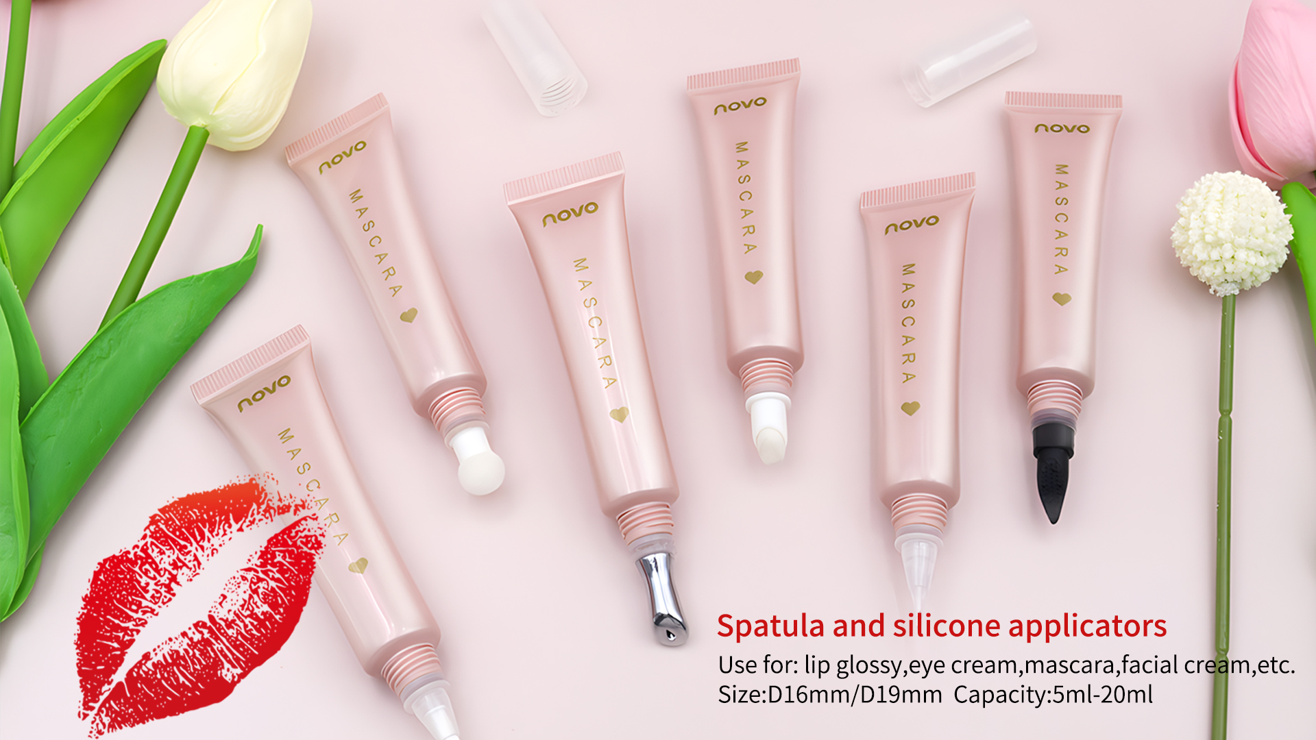 tubos de función cosmética