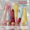 Llavero bonito de 19mm, tubo de brillo de labios, embalaje cosmético vacío para apretar, tubo de plástico suave de 10g 25g con gancho colgante para bálsamo labial