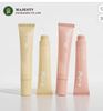 Tubo de brillo de labios PCR ecológico de 10g-25g con punta inclinada, embalaje de cuidado de la piel PBL mate de lujo para bálsamo labial, logotipo personalizado de 19mm