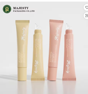 Tubo de brillo de labios PCR ecológico de 10g-25g con punta inclinada, embalaje de cuidado de la piel PBL mate de lujo para bálsamo labial, logotipo personalizado de 19mm
