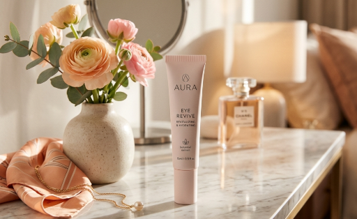 Tubo de crema para los ojos
